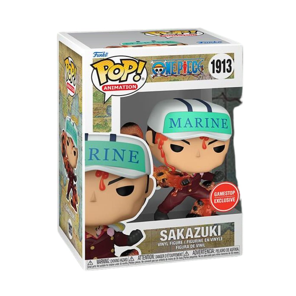 【新品】what we want × TEN to TEN sakazuki Admiral Akainu | One Piece | GameStop Exclusive | Funko Pop