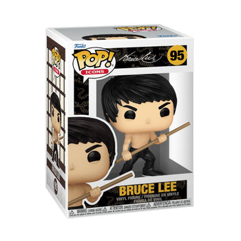 Bruce Lee with Bo Staff Funko Pop - Pop Collectibles
