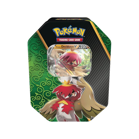 Pokémon TCG: Divergent Powers Tin – Hisuian Decidueye V Funko Pop - Pop Collectibles
