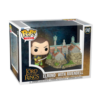 Elrond with Rivendell (Pop! Town) Funko Pop - Pop Collectibles