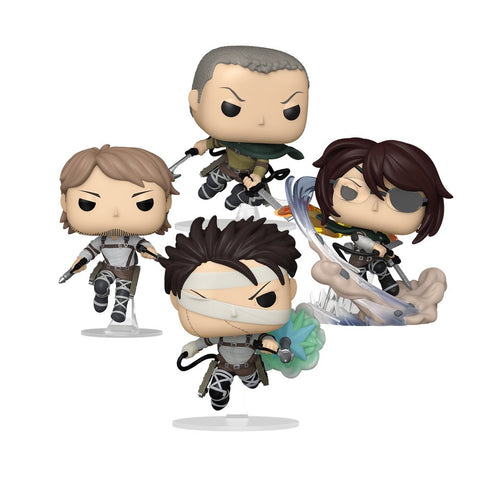 Attack on Titan (Wave 4) Bundle Funko Pop - Pop Collectibles
