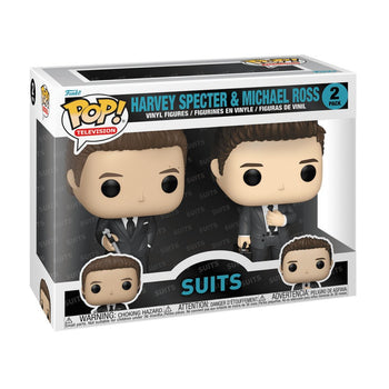 Harvey Specter & Michael Ross (Suits) 2 - Pack Funko Pop - Pop Collectibles