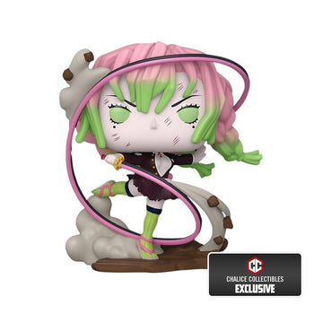 Mitsuri with Demon Slayer Mark (Love Breathing) Chalice Collectibles Exclusive - PR Sticker Funko Pop - Pop Collectibles