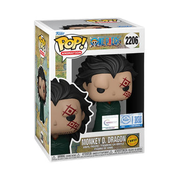Monkey D. Dragon (Chrono Toys Exclusive) - Chase Bundle (Pre - release sticker) Funko Pop - Pop Collectibles