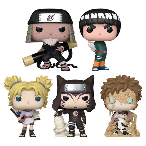 Naruto Pre - Timeskip (Wave 2) Bundle Funko Pop - Pop Collectibles