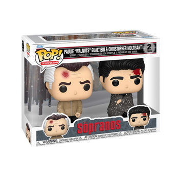 Paulie “Walnuts” Gualtieri & Christopher Moltisanti 2 - Pack Funko Pop - Pop Collectibles
