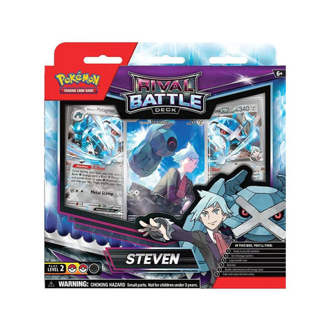 Pokemon TCG: Rival Battle Deck—Steven (Factory Sealed) Funko Pop - Pop Collectibles