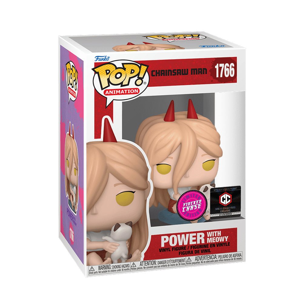 Power with Meowy (Chase Bundle) | Chainsaw Man | Funko Canada