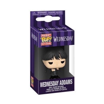 Wednesday Addams (Pocket Keychain) Funko Pop - Pop Collectibles