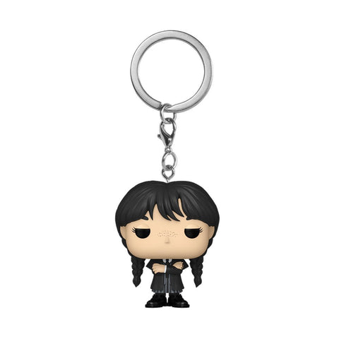 Wednesday Addams (Pocket Keychain) Funko Pop - Pop Collectibles