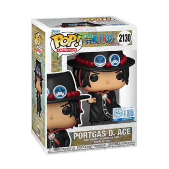 Portgas D. Ace (Black Outfit) Chalice Collectibles Exclusive - PR Sticker Funko Pop - Pop Collectibles