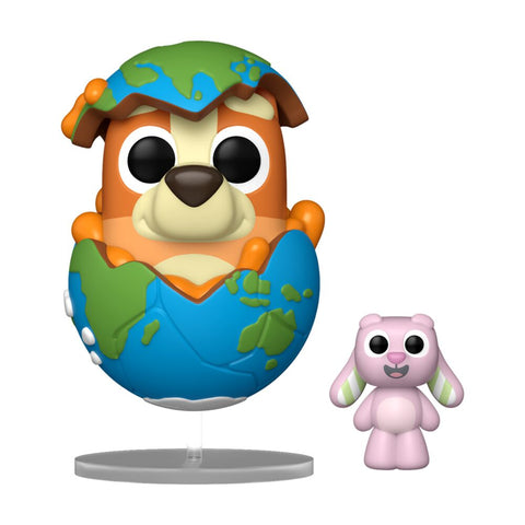 Sleepytime Bingo with Floppy Funko Pop from Bluey