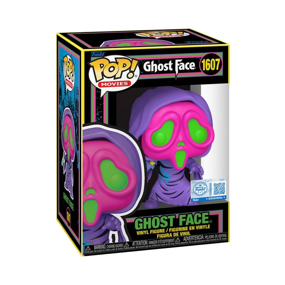 Ghost Face (Blacklight) Entertainment Earth Exclusive | Funko