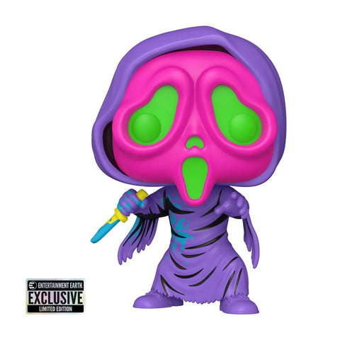 Ghost Face (Blacklight) Entertainment Earth Exclusive Funko Pop - Pop Collectibles