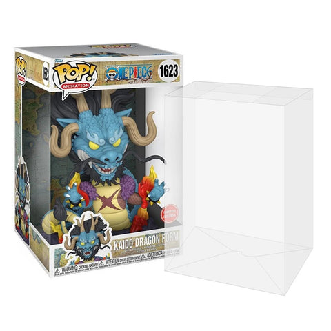 10 - inch Jumbo Skinny Funko Pop Protector (Fits Kaido Dragon, Armored Titan 1995, Gardevoir Jumbo) Funko Pop - Pop Collectibles