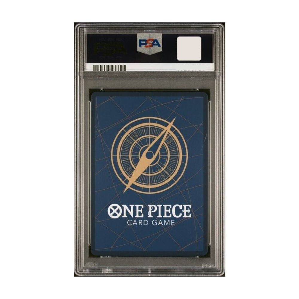 Monkey D. Luffy | One Piece | TCG | P-043 Weekly Shounen | PSA 10