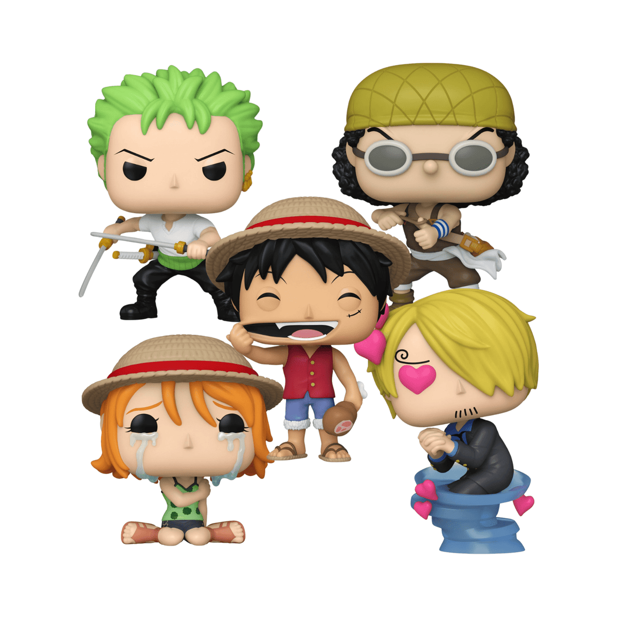 One Piece (Pre-Timeskip) Common Bundle | One Piece | Funko Pop