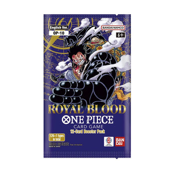 One Piece Card Game OP - 10 (English Version) Royal Blood - Sealed Booster Box (24 Packs) Funko Pop - Pop Collectibles