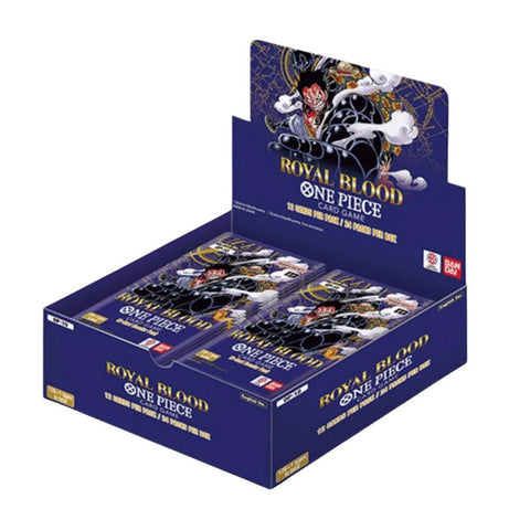 One Piece Card Game OP - 10 (English Version) Royal Blood - Sealed Booster Box (24 Packs) Funko Pop - Pop Collectibles