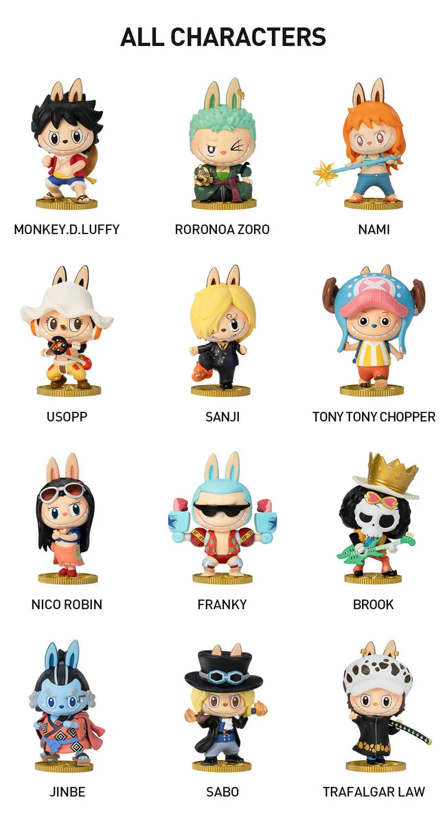One Piece X Labubu | The Monsters | Blind Box Canada – Pop