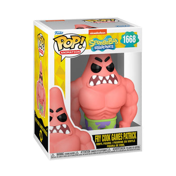 Fry Cook Games Patrick Funko Pop - Pop Collectibles