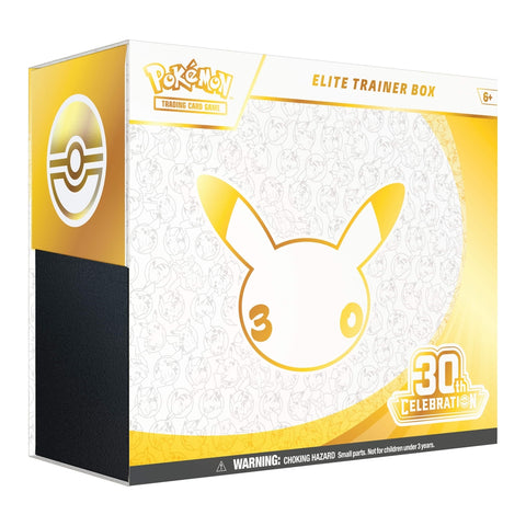 Pokémon TCG 30th Celebration Elite Trainer Box, factory sealed