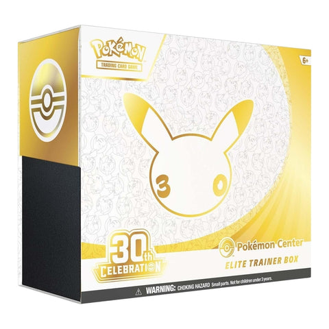 Mint - Pokémon TCG 30th Celebration Pokémon Center Elite Trainer Box, factory sealed