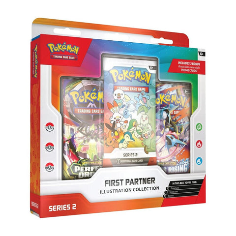 Pokémon TCG First Partner Illustration Collection Series 2 - Factory Sealed