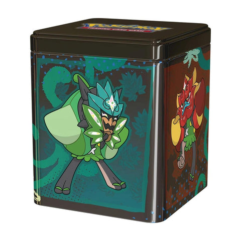 Pokemon TCG Stacking Tin Ogerpon Teal Mask artwork