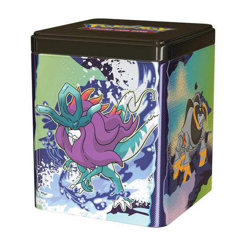 Pokemon TCG Stacking Tin Paradox Pokemon with Walking Wake artwork