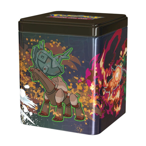 Pokemon TCG Stacking Tin Treasures of Ruin with Ting-Lu artwork