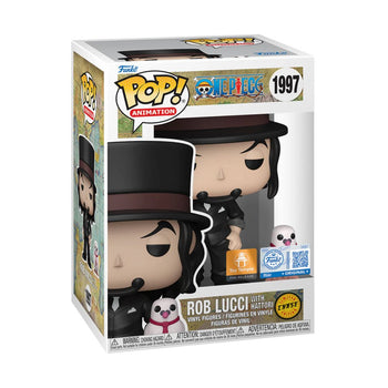 Rob Lucci with Hattori (Toy Temple Exclusive) - Pre - Release Sticker (Chase Bundle) Funko Pop - Pop Collectibles