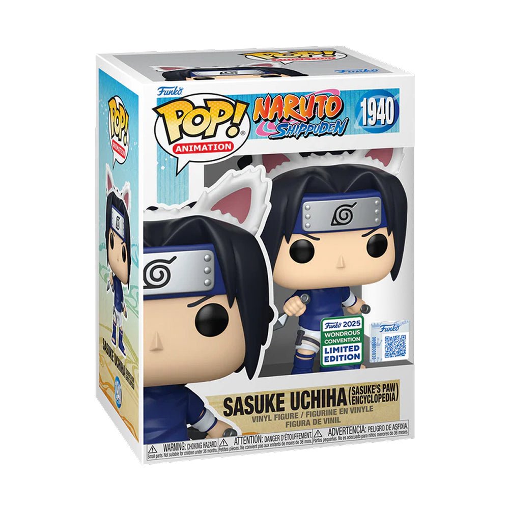 Sasuke's Paw Encyclopedia | Naruto | Wondercon 2025 | Funko