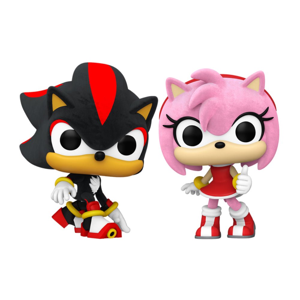 Funko Pop shops sonic the hedgehog flocked funko exclusive