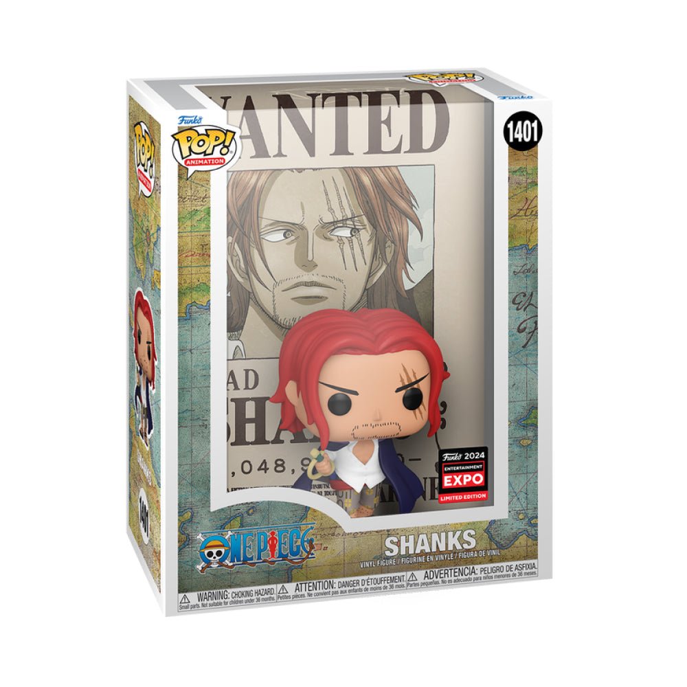 Red-Hair Shanks Wanted Poster | One Piece | C2E2 | Funko Pop