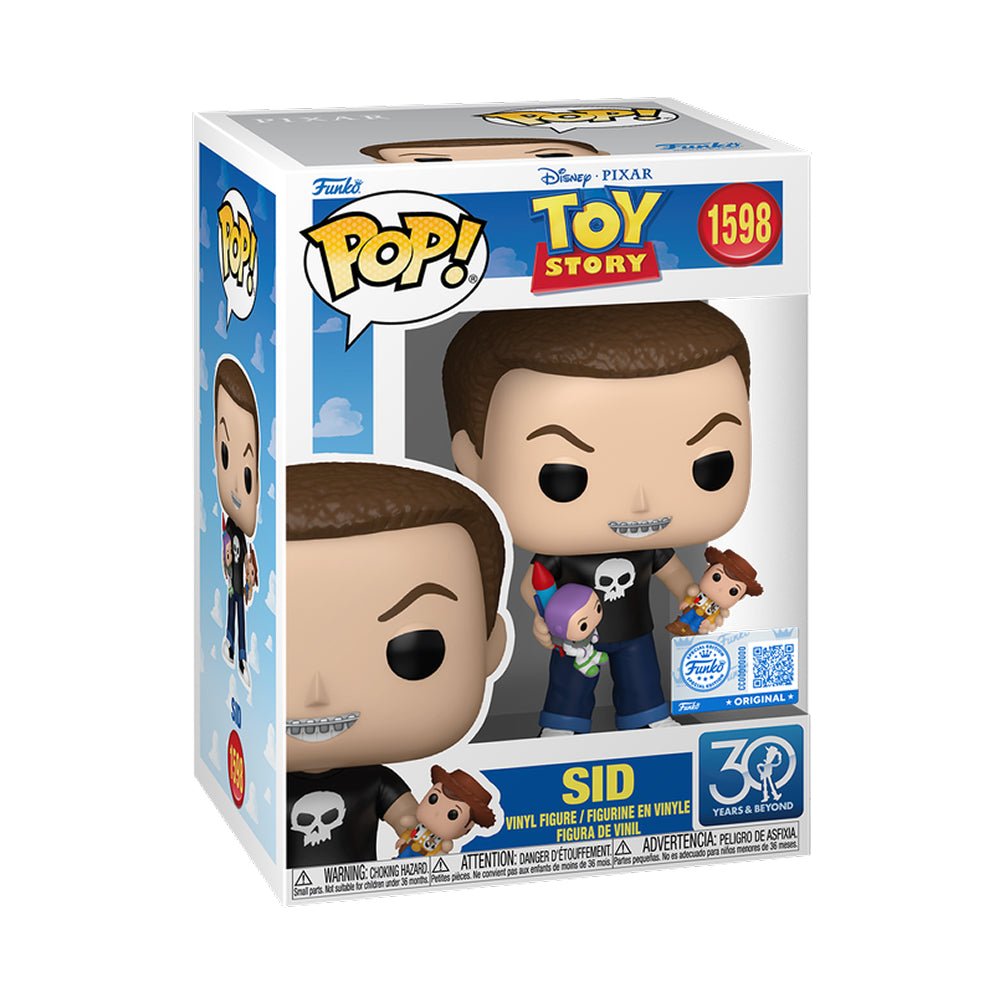 Sid with Buzz Lightyear and Woody Toy Story Funko Pop Canada