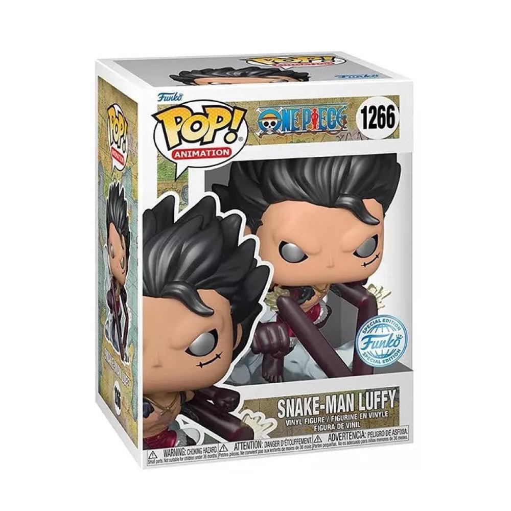 gear 4 snakeman ルフィ pop Snake-Man Luffy (Metallic) | Special Edition | Funko Pop