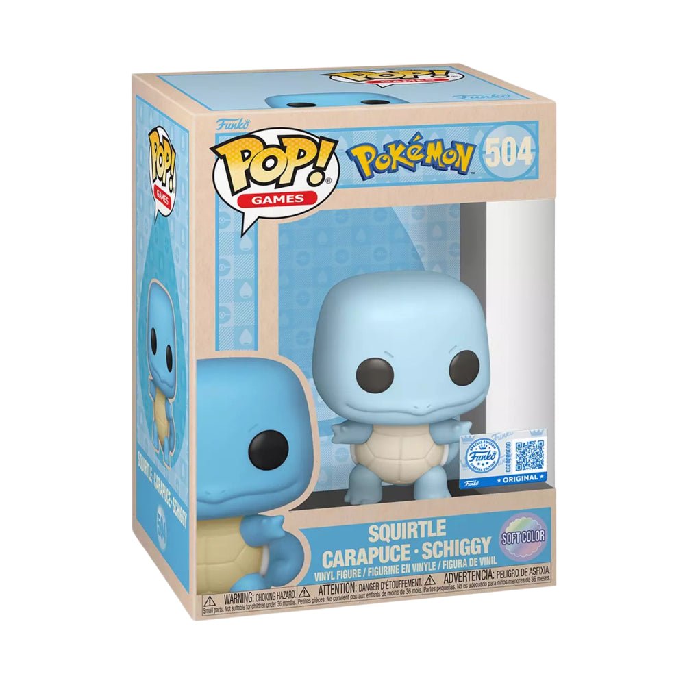 Squirtle (Soft Color) Amazon Exclusive Funko Pop Canada