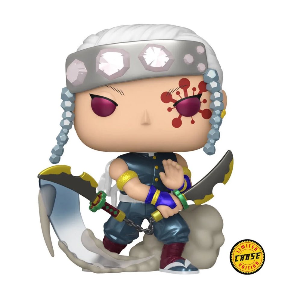 Amazon.com: Funko POP! Animation: Demon Slayer - Tengen Uzui - 1/6 Odds for  Rare Chase Variant - Metallic - Collectable Vinyl Figure - Gift Idea -  Official Merchandise - for Kids & Adults - Anime Fans : Toys & Games