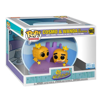 Cosmo & Wanda as Goldfish (Amazon Exclusive) Moment with Protector Funko Pop - Pop Collectibles
