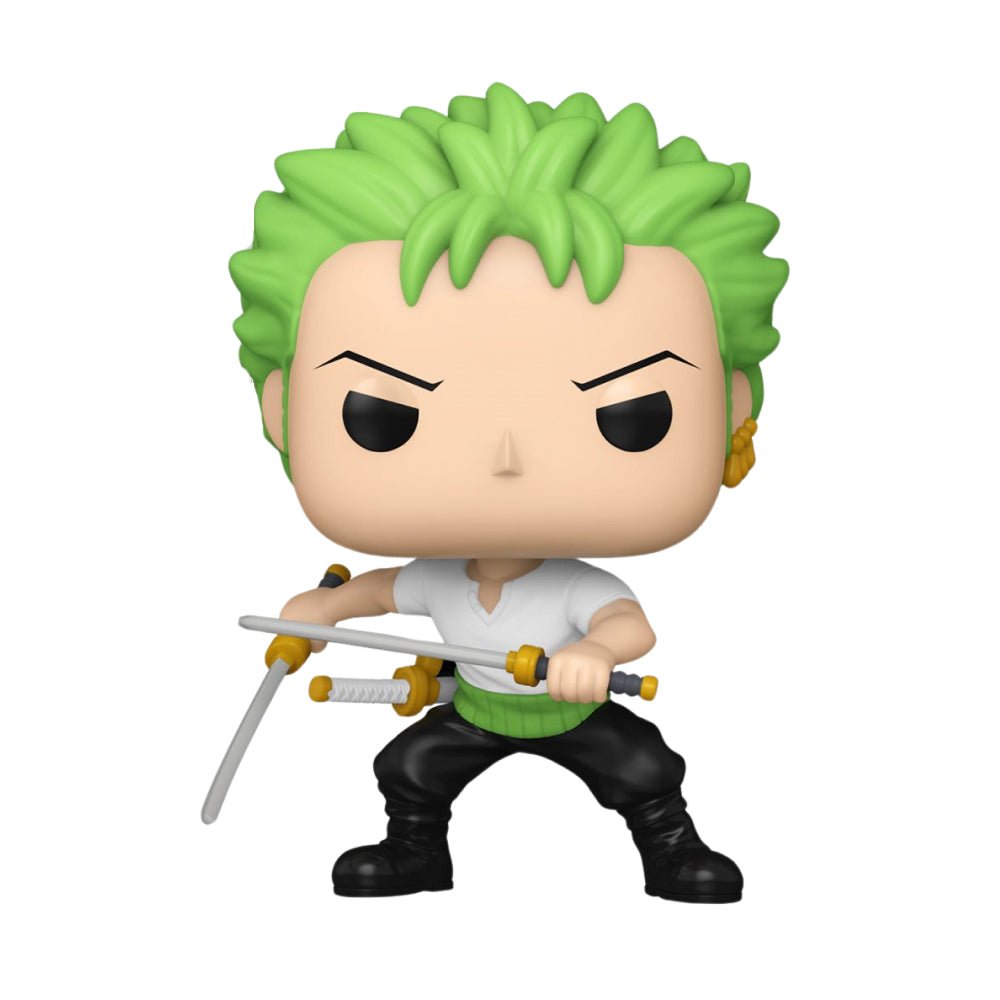 ワンピース pop  POP Zoro (Two Swords) - Common | One Piece Pre-Timeskip | Funko Pop