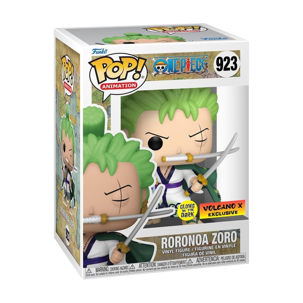 Roronoa Zoro in Wano (Glow) #923 | Volcano X Exclusive | Funko