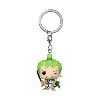 Roronoa Zoro (Wano Three Swords) Keychain Funko Pop - Pop Collectibles