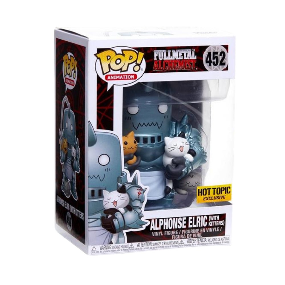 Alphonse Elric with Kittens Hot Topic Exclusive Funko Pop Canada