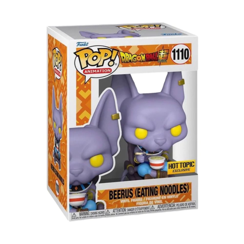Beerus (Eating Noodles) | Hot Topic Exclusive | Funko Pop! Canada