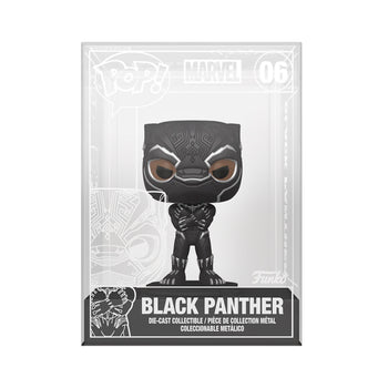 Black Panther Die-Cast (Funko Shop Exclusive) with Chance of Chase Funko Pop - Pop Collectibles