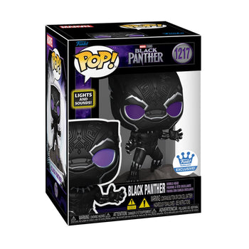 Black Panther (Lights and Sound) Funko Shop Exclusive Funko Pop - Pop Collectibles