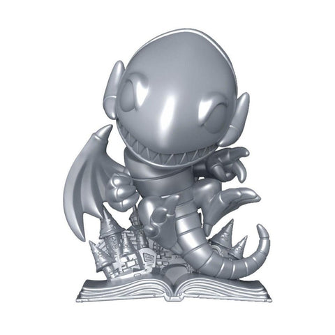 Blue Eyes Toon Dragon (Gamestop Metallic Exclusive) T-shirt Bundle Funko Pop