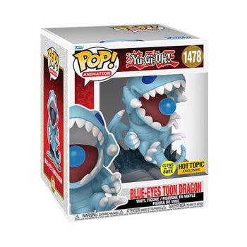 Blue-Eyes Toon Dragon (Hot Topic Exclusive) Glow-in-the-dark Funko Pop - Pop Collectibles