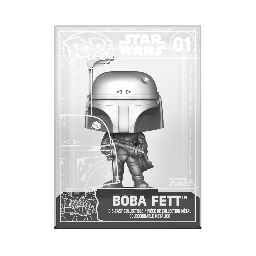 Funko Pop! Die-Cast hot Boba Fett #01 Chase & Common